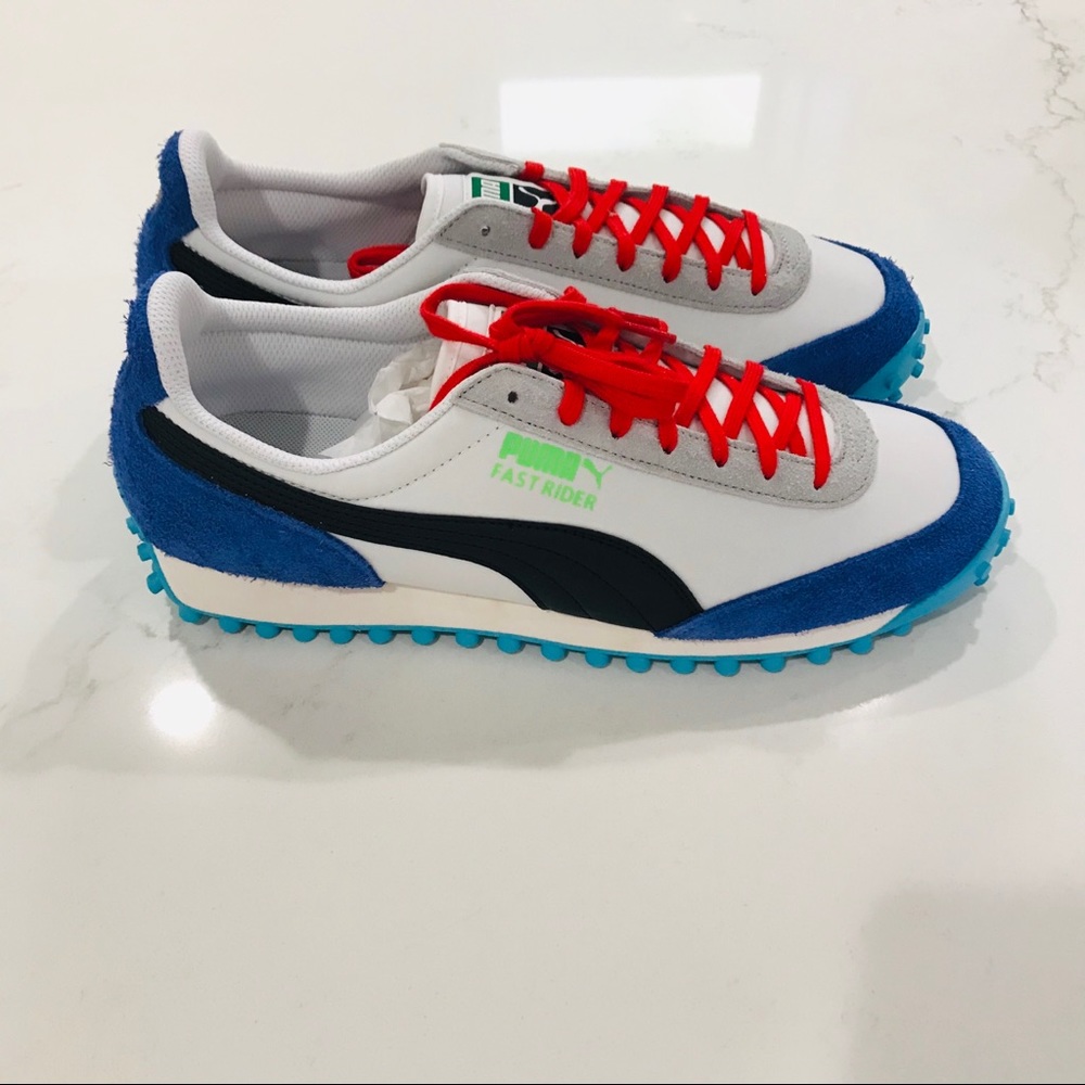 ✮ Puma Fast Rider Sneakers ✮ Size 11.5 - Picture 2 of 7